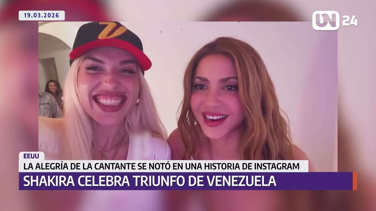 Shakira celebra el triunfo de Venezuela y enciende las redes