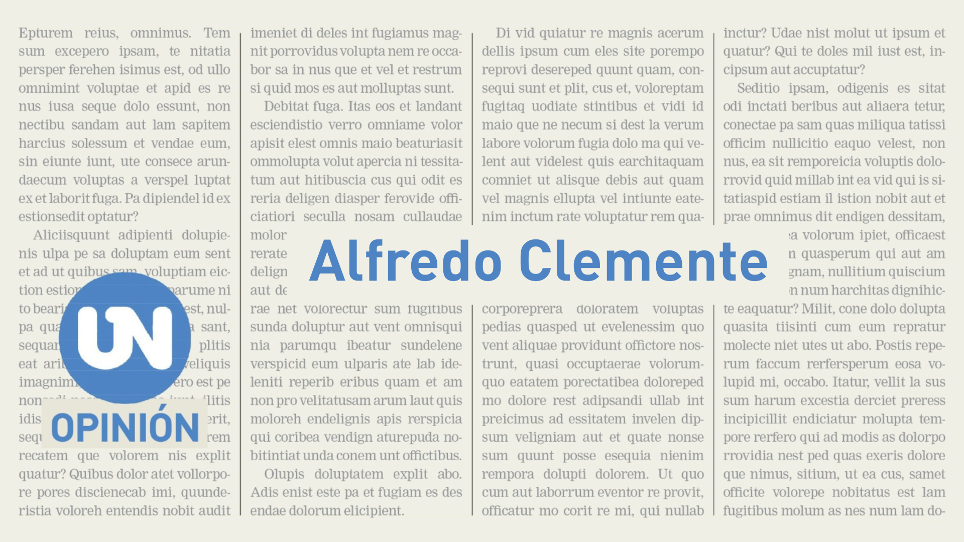 Aguanta, Súper Bigote - Últimas Noticias