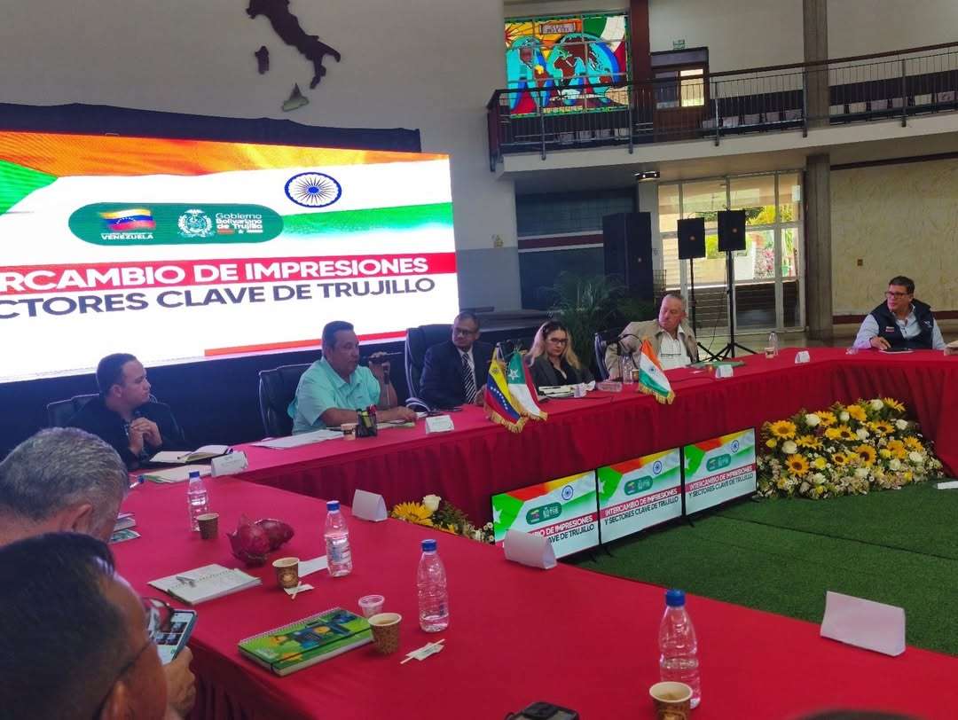 Gobierno de Trujillo y Embajada de India evalúan alianzas en sectores clave