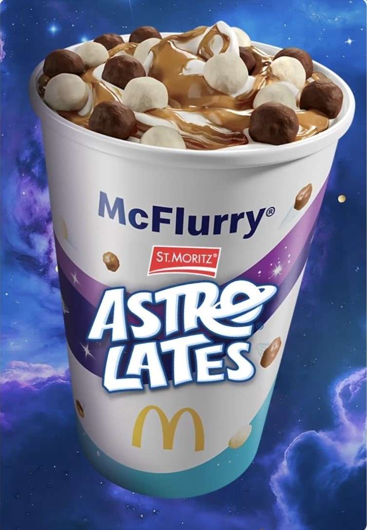 McDonalds le puso Astrolates a su McFlurry