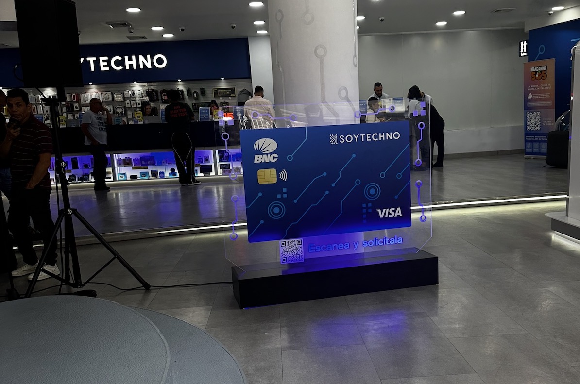 SOYTECHNO y BNC se unen para lanzar una tarjeta que promete modernizar las compras tecnológicas en Venezuela