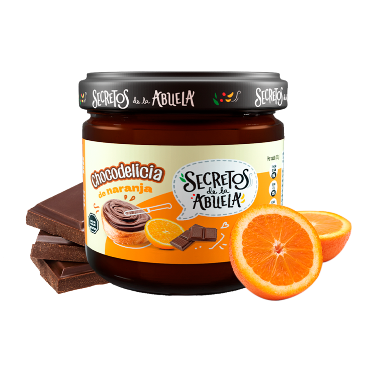 Secretos de la Abuela sacó una crema de chocolate con naranja