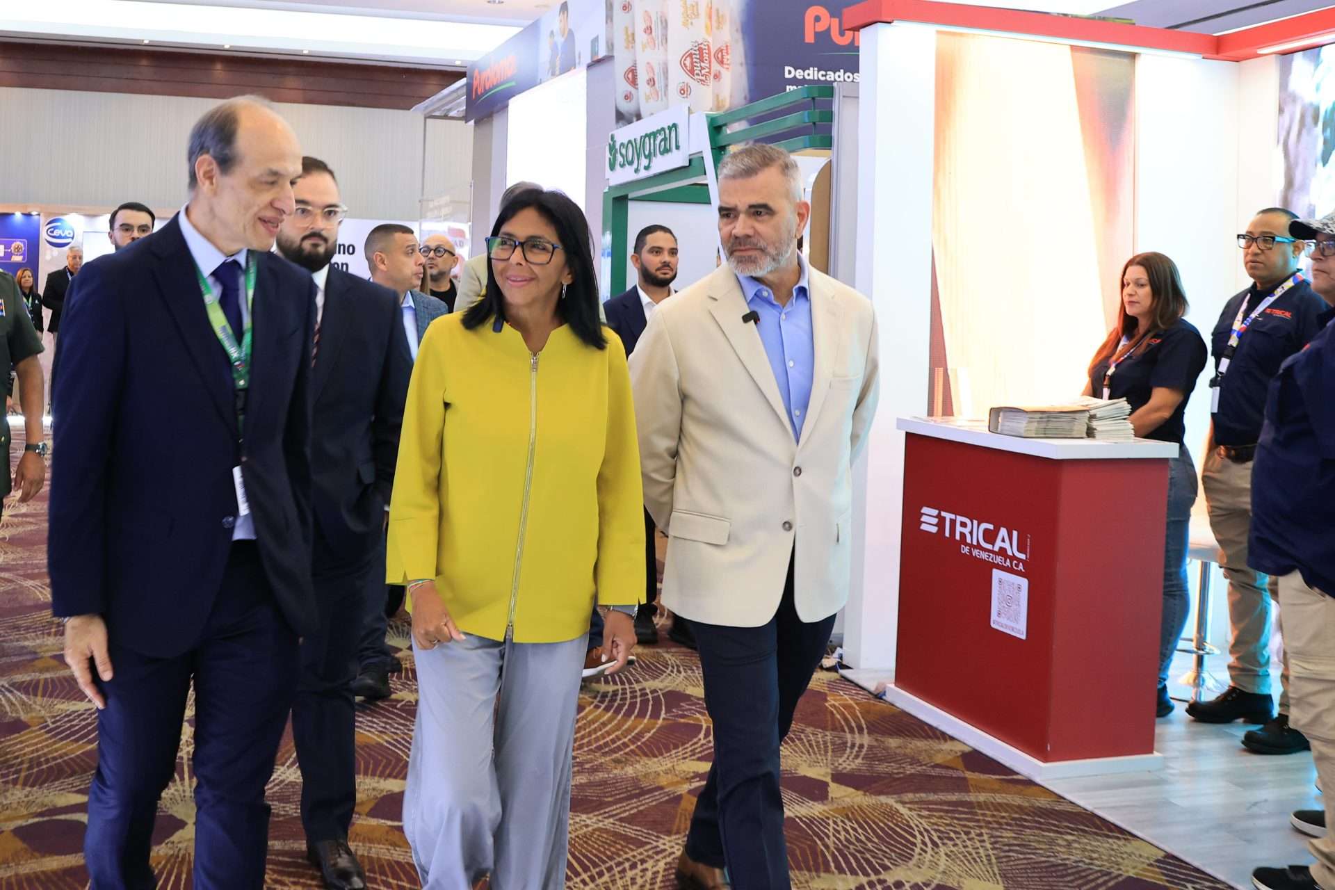 Delcy Rodríguez: sector avícola proyecta crecimiento de 60% para 2029