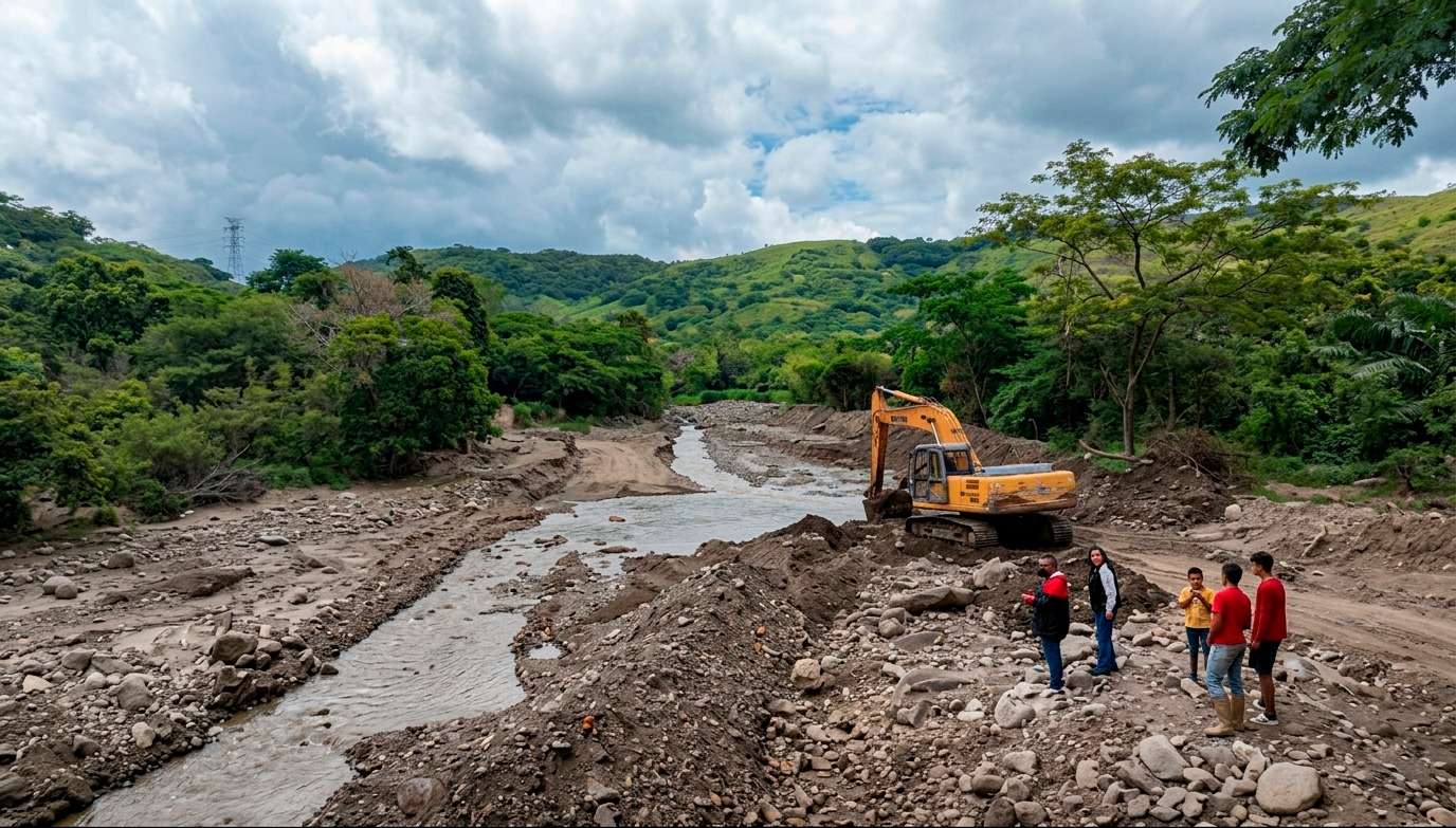 Dos ondas tropicales causan precipitaciones