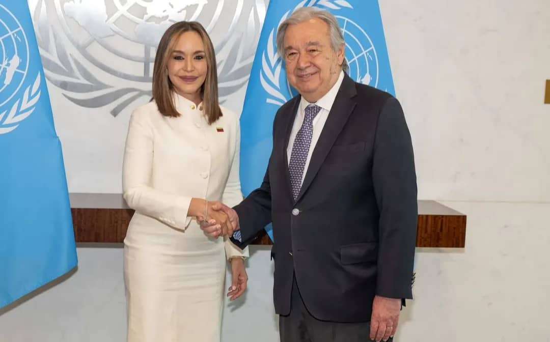 Embajadora Coromoto Godoy presenta cartas credenciales ante la ONU