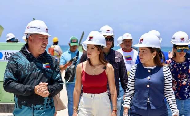 Muelle Turístico de Pampatar presenta 40% de avance y abrirá en septiembre