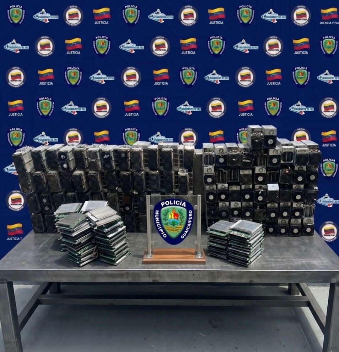 Poliguaicaipuro desmanteló centro de minería digital ilegal en Los Teques